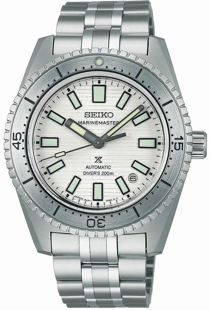 Seiko Watches Seiko Prospex White High Water Marinemaster 1965 Divers Reinterpretation Limited  Edition Watch