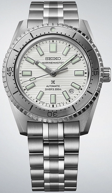 Seiko Watches Seiko Prospex White High Water Marinemaster 1965 Divers Reinterpretation Limited  Edition Watch