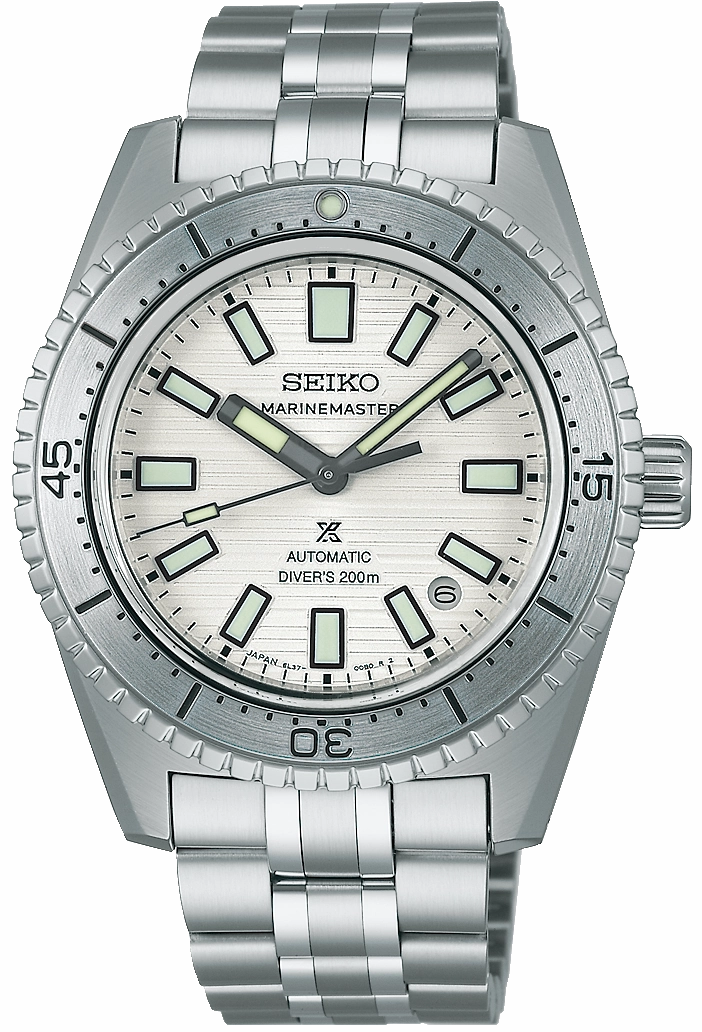 Seiko Watches Seiko Prospex White High Water Marinemaster 1965 Divers Reinterpretation Limited  Edition Watch