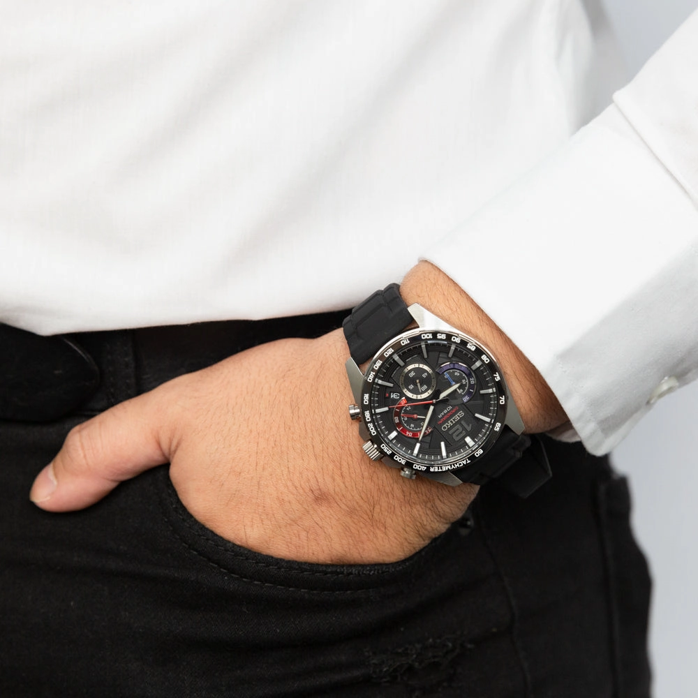Seiko Watches Seiko SSB347P Chronograph Sports