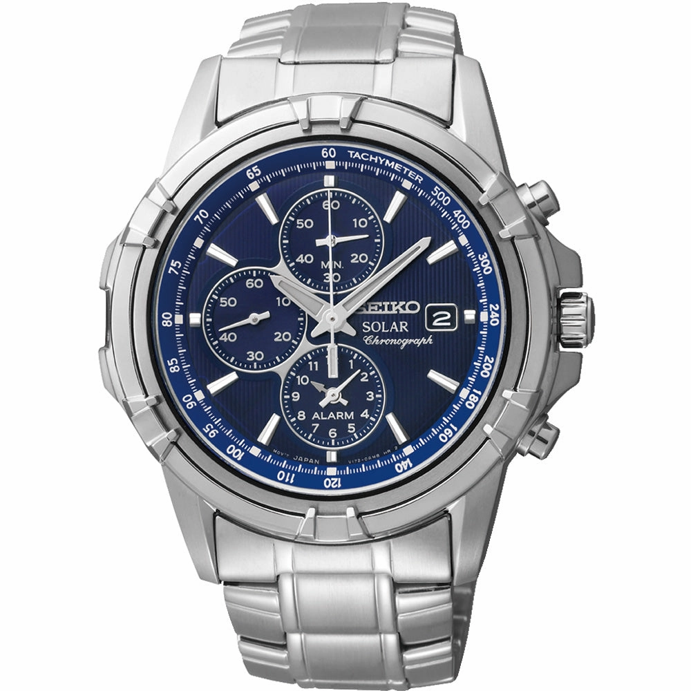 Seiko Watches Seiko SSC141P-9 Solar Chronograph