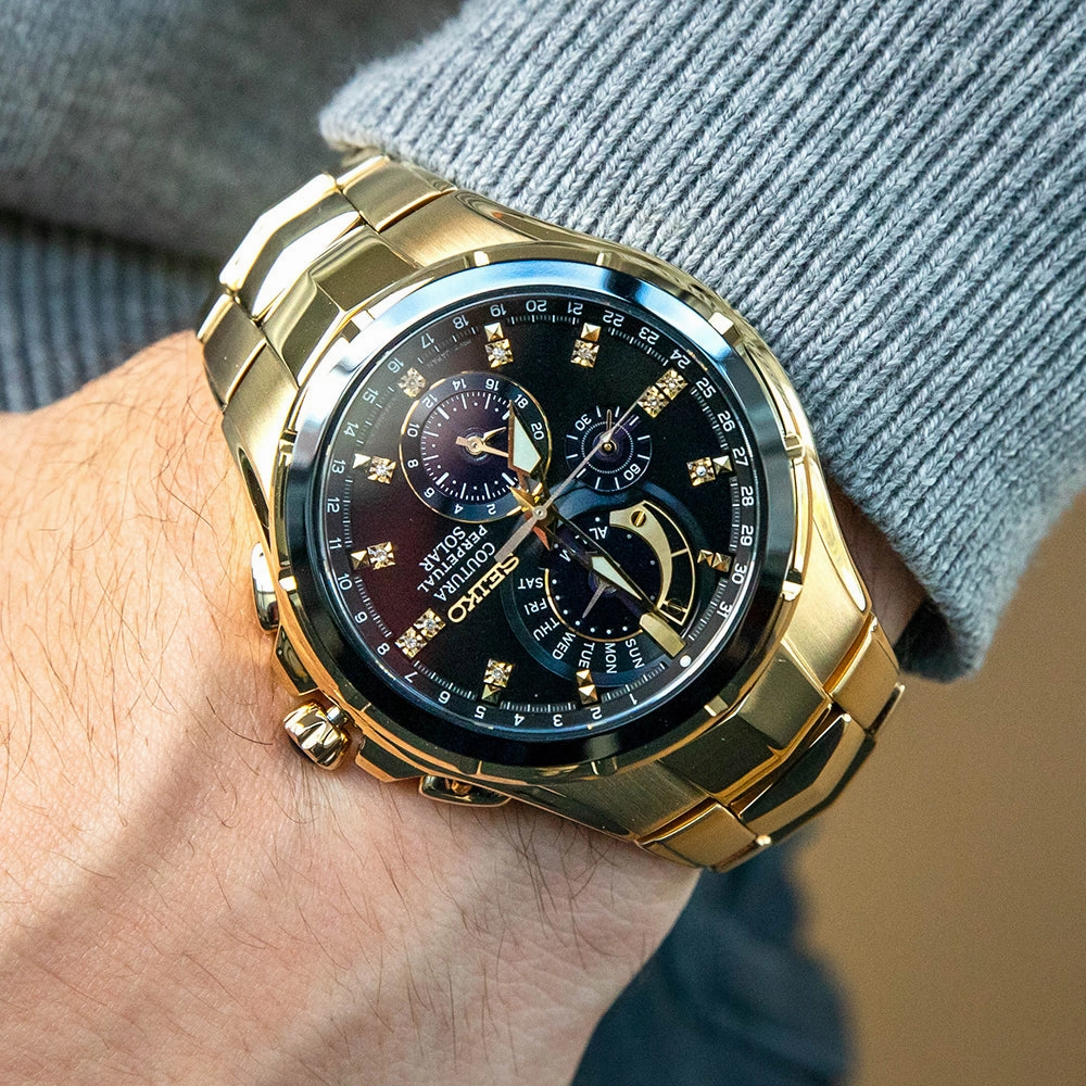 Seiko Watches Seiko SSC572P Coutura Solar Perpetual