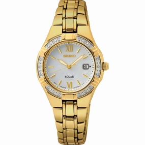 Seiko Watches Seiko SUT428P Solar Diamond Set