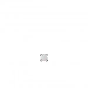 Silver Kyoto Opal Cabochon Single Stud Earring E034-01H Ania Haie Jewellery