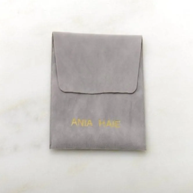 Silver Smooth Twist Ear Cuff E038-04H Ania Haie Jewellery