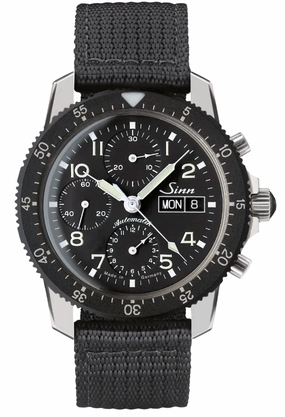Sinn Watches Sinn 103 St Flieger Chronograph Grey Textile Watch