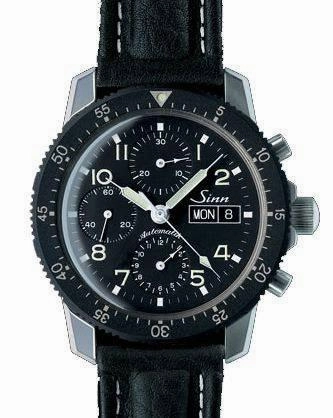 Sinn Watches Sinn 103 St Flieger Chronograph Leather Watch
