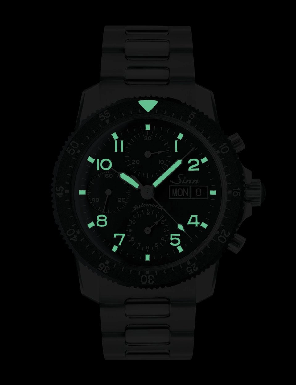 Sinn Watches Sinn 103 St Flieger Chronograph Leather Watch