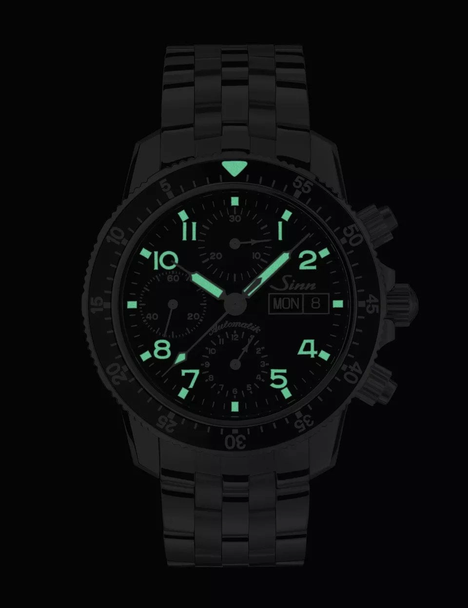 Sinn Watches Sinn 103 St Sa Flieger Chronograph Vintage Cowhide Brown Watch