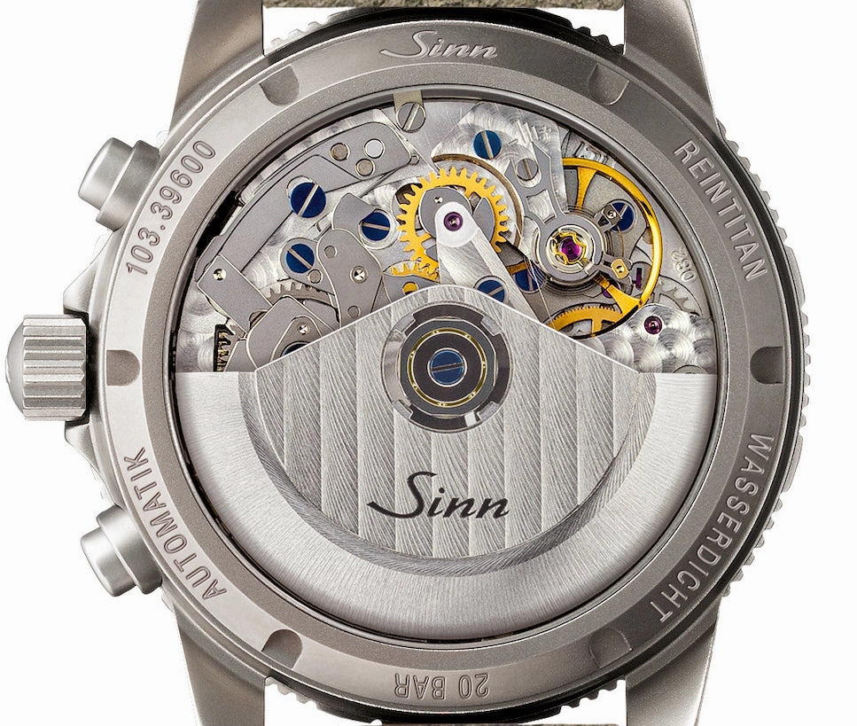 Sinn Watches Sinn 103 Ti Ar Titanium Canvas Grey Watch