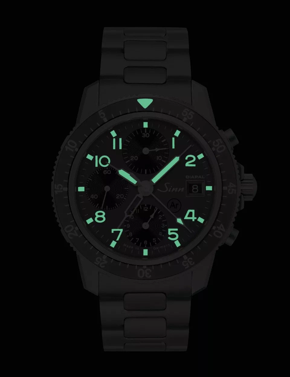 Sinn Watches Sinn 103 Ti Diapal Bracelet Watch