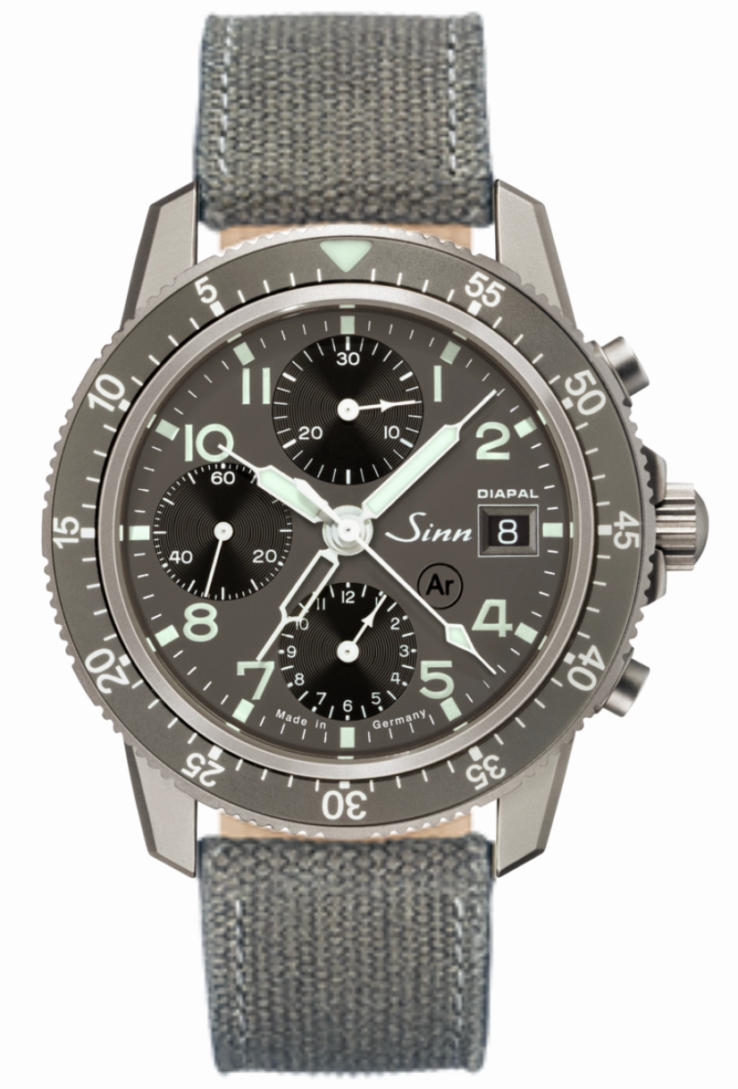Sinn Watches Sinn 103 Ti Diapal Canvas Grey Watch