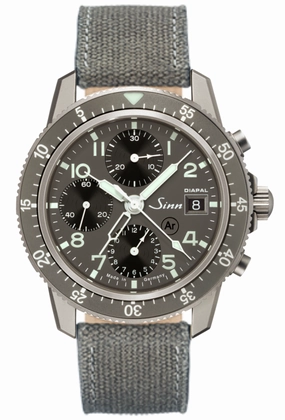 Sinn Watches Sinn 103 Ti Diapal Canvas Grey Watch