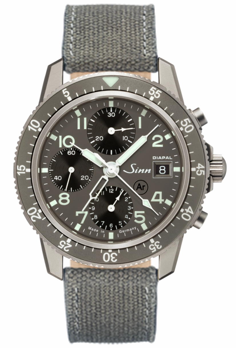 Sinn Watches Sinn 103 Ti Diapal Canvas Grey Watch