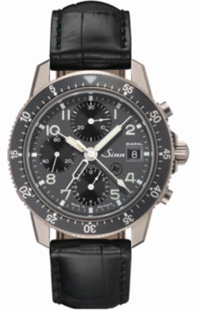 Sinn Watches Sinn 103 Ti Diapal Leather Watch