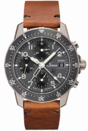 Sinn Watches Sinn 103 Ti Diapal Vintage Cowhide Brown Watch