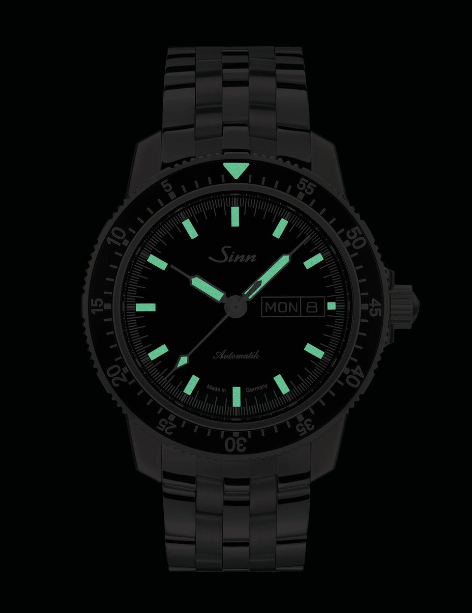 Sinn Watches Sinn 104 St Sa I Black Aligator Watch