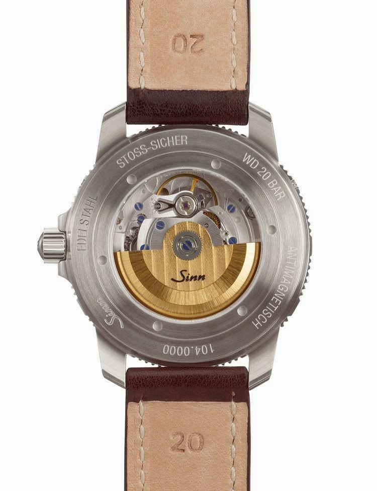 Sinn Watches Sinn 104 St Sa I W Vintage Cowhide Brown Watch