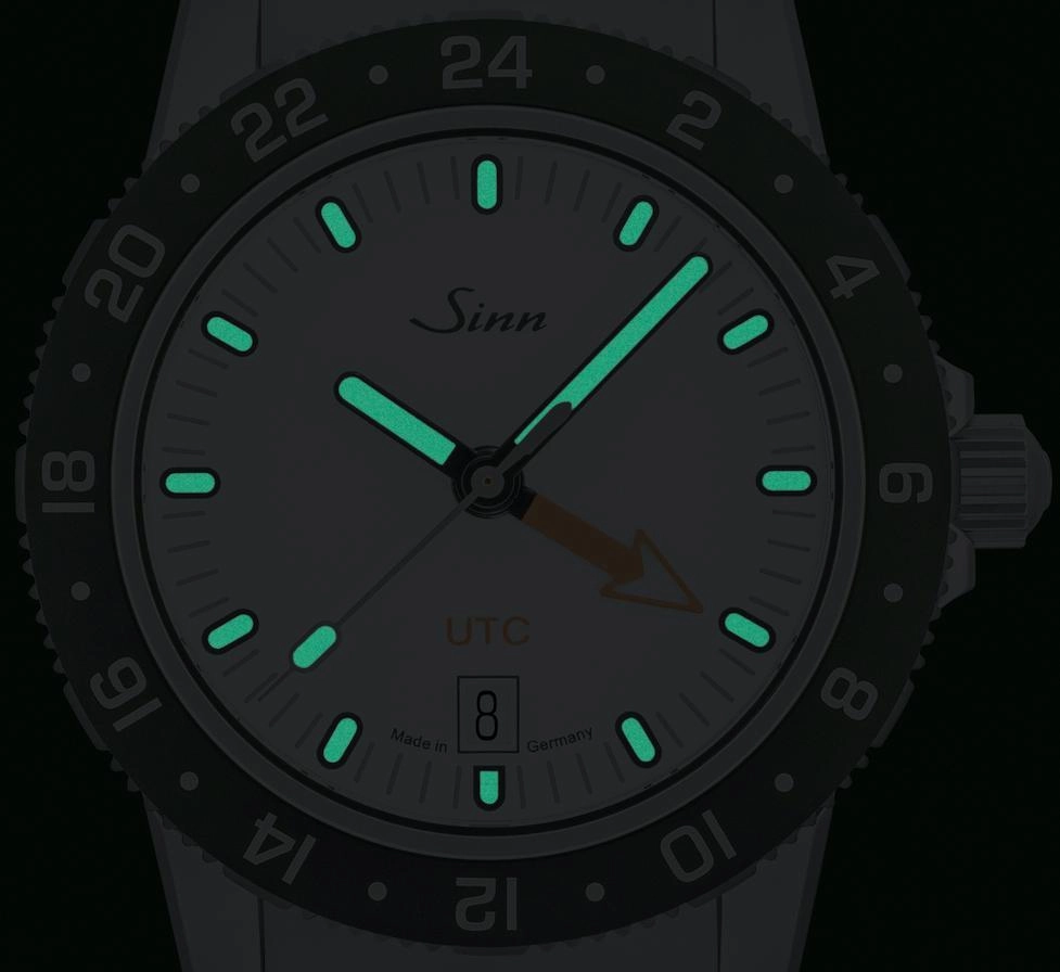 Sinn Watches Sinn 105 St Sa W UTC H-Link Bracelet Watch