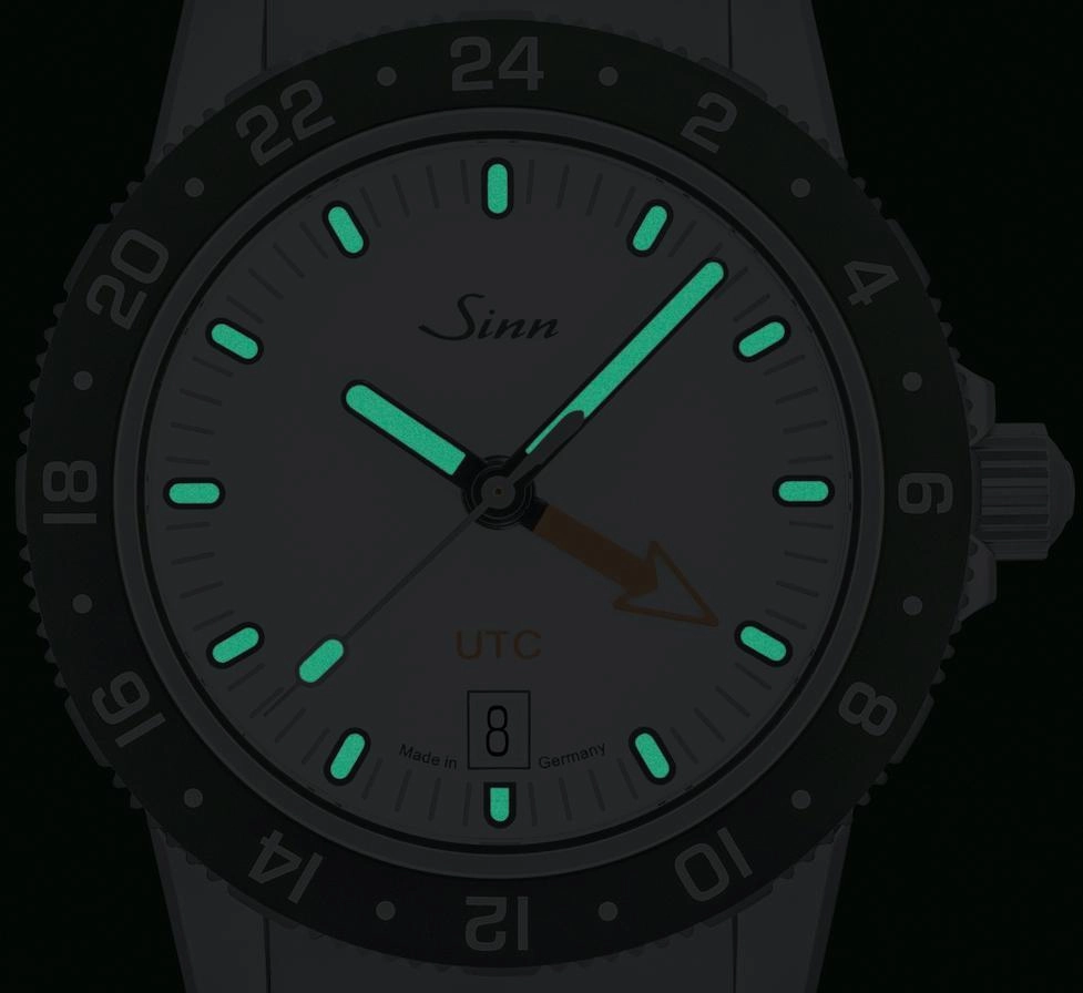 Sinn Watches Sinn 105 St Sa W UTC Silicone Watch