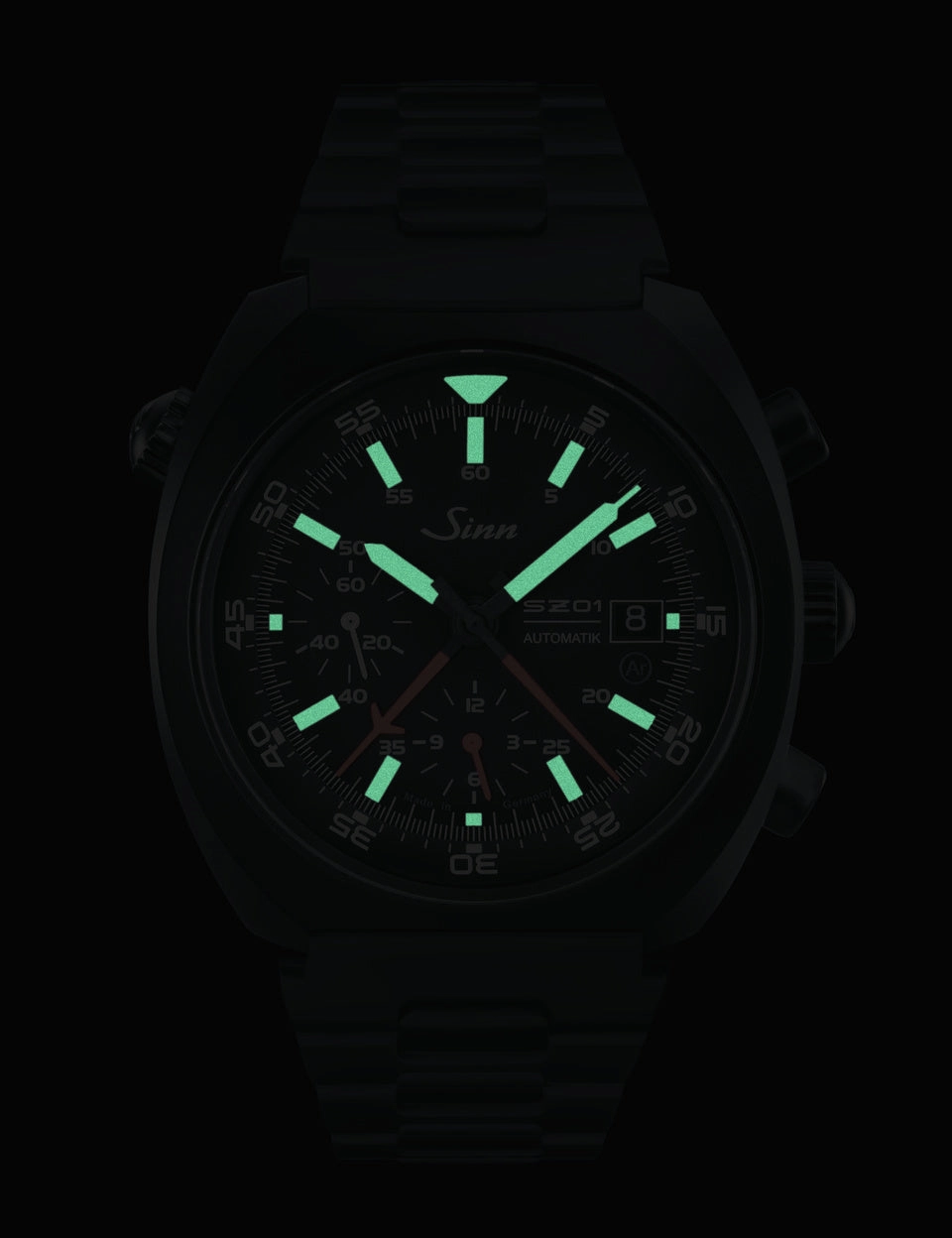 Sinn Watches Sinn 140 St S Leather Strap Watch
