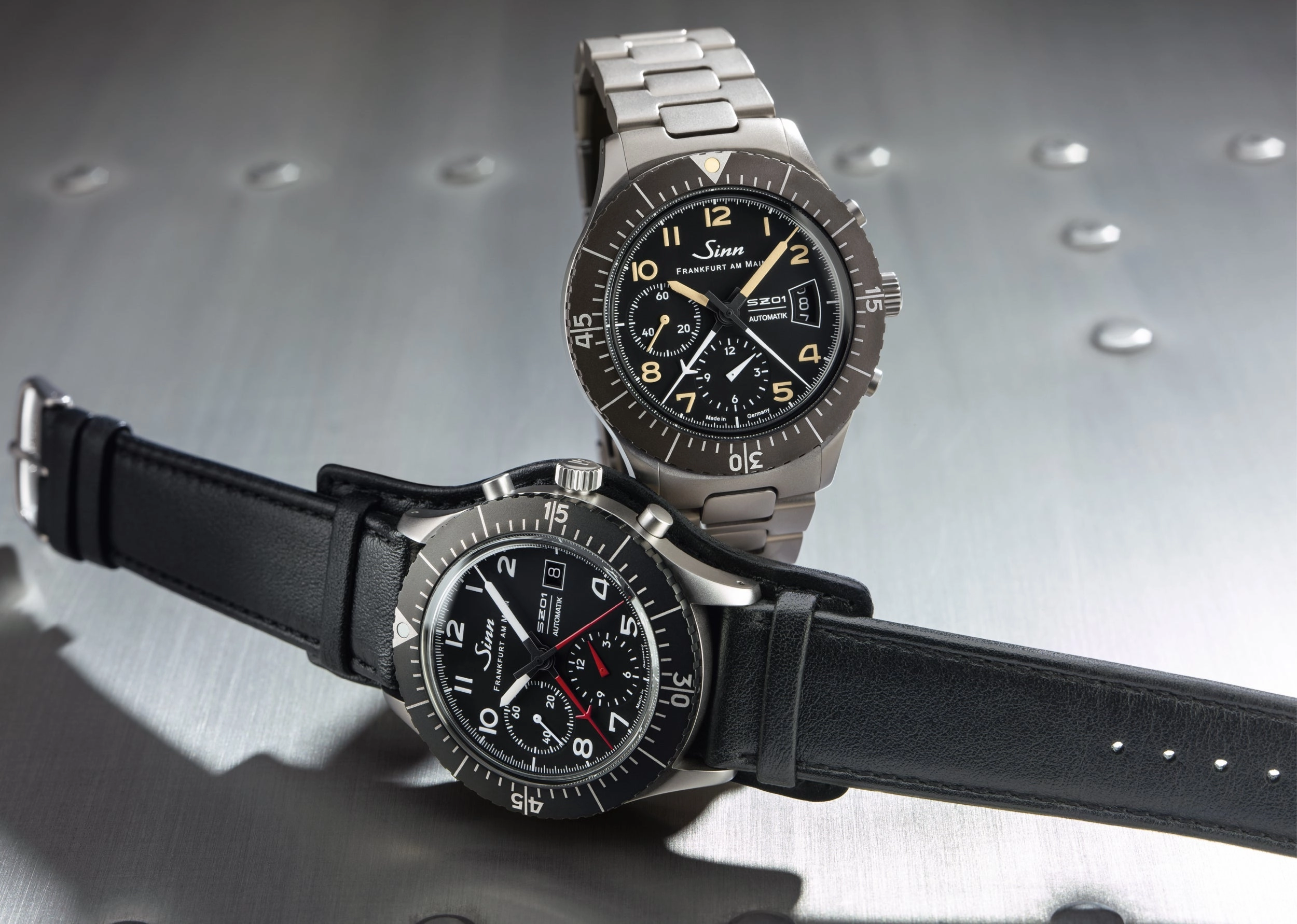 Sinn Watches Sinn 156.1 H link With Diving Extension Watch