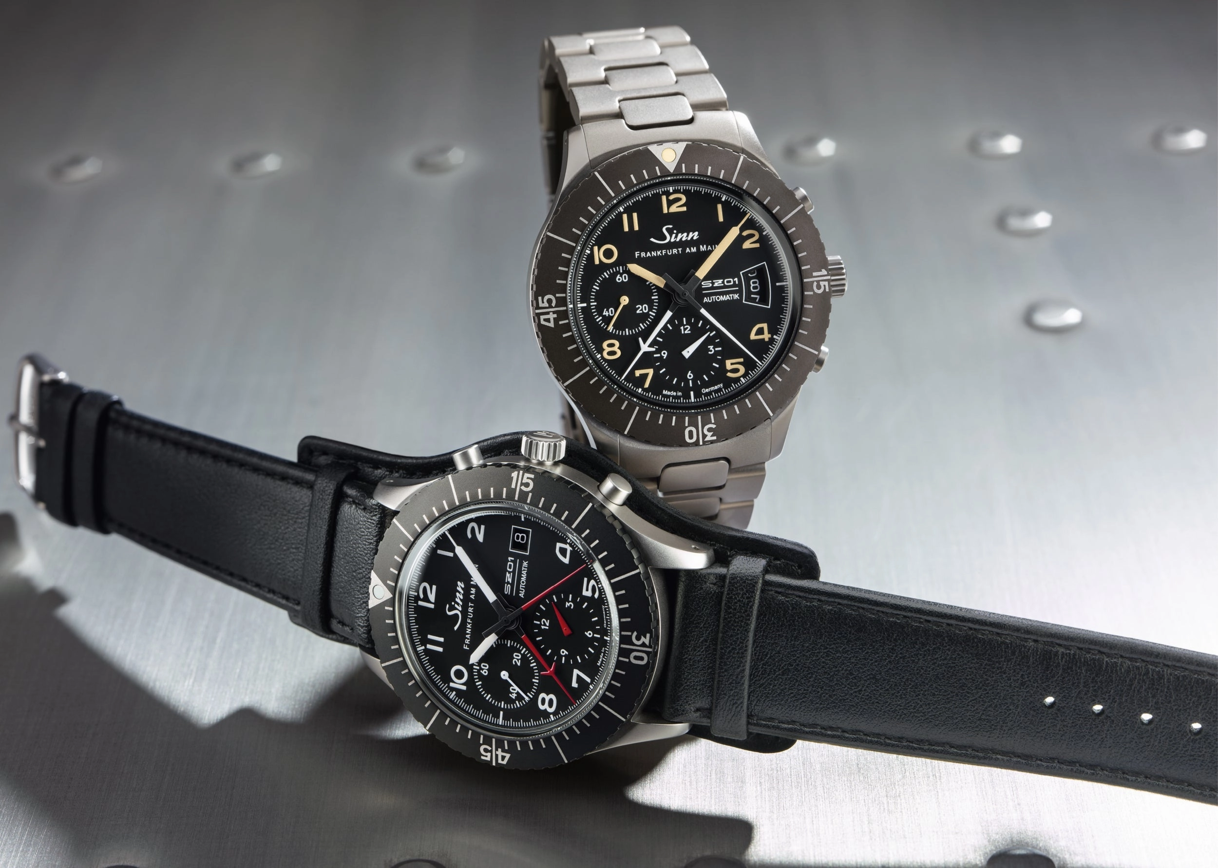 Sinn Watches Sinn 156.1 H link With Diving Extension Watch