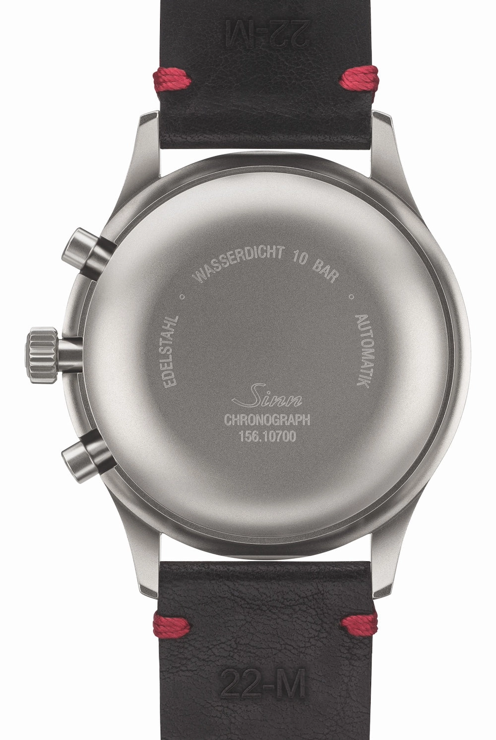 Sinn Watches Sinn 156.1 Vintage Black With Red Seam Watch