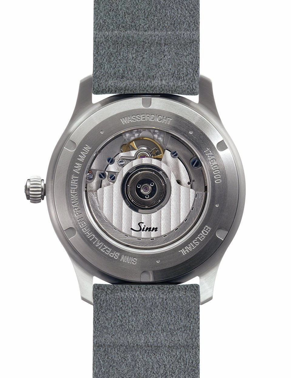 Sinn Watches Sinn 1746 Heimat Black Calf Leather Watch