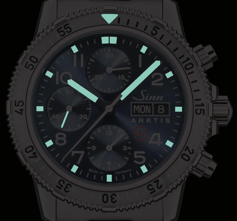 Sinn Watches Sinn 206 Arktis II Alligator Blue Watch
