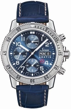 Sinn Watches Sinn 206 Arktis II Alligator Blue Watch