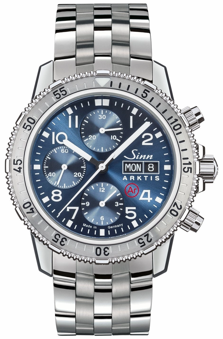 Sinn Watches Sinn 206 Arktis II Fine Link Bracelet Watch