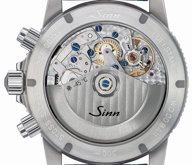 Sinn Watches Sinn 206 Arktis II Rubber Blue Watch