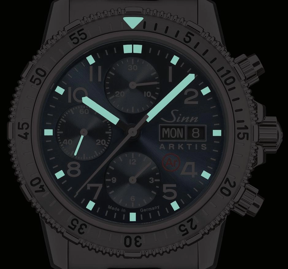 Sinn Watches Sinn 206 Arktis II Rubber Blue Watch