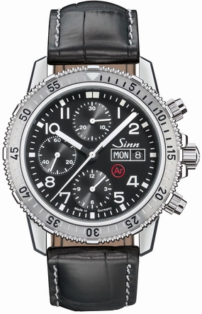 Sinn Watches Sinn 206 St Ar Alligator Black Watch
