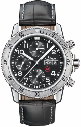 Sinn Watches Sinn 206 St Ar Alligator Black Watch