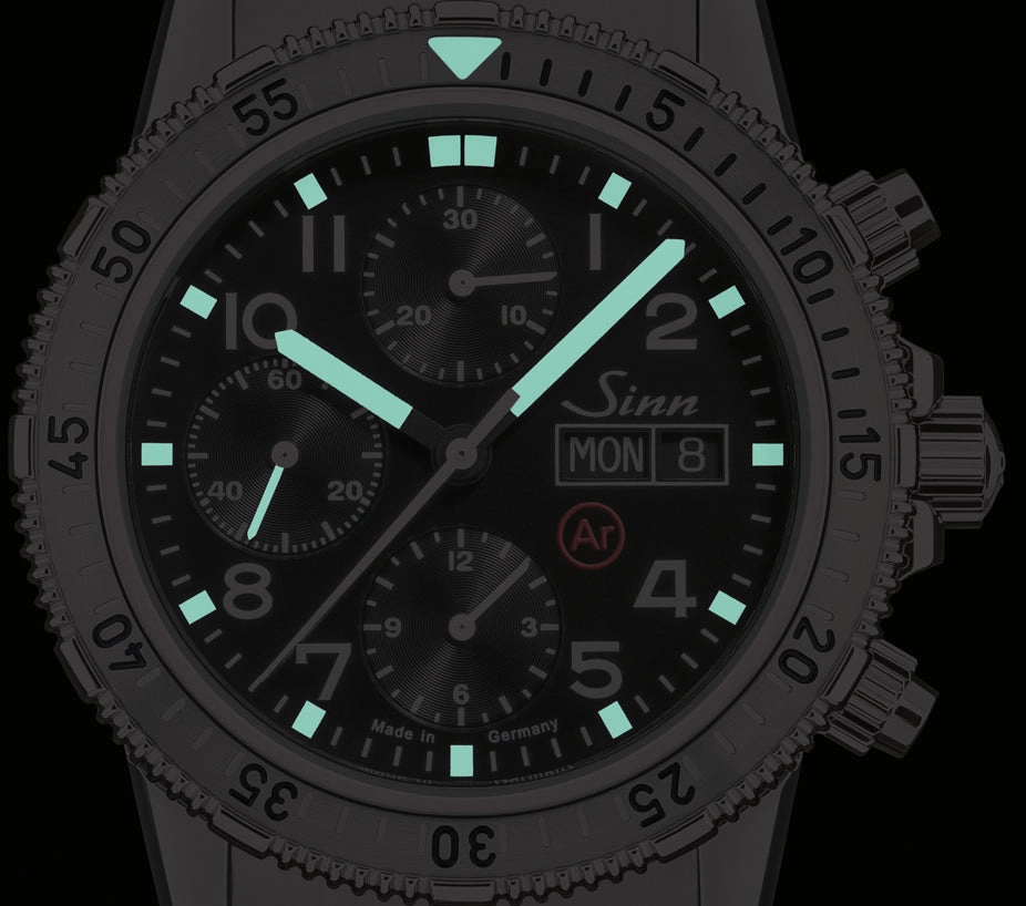 Sinn Watches Sinn 206 St Ar Alligator Black Watch
