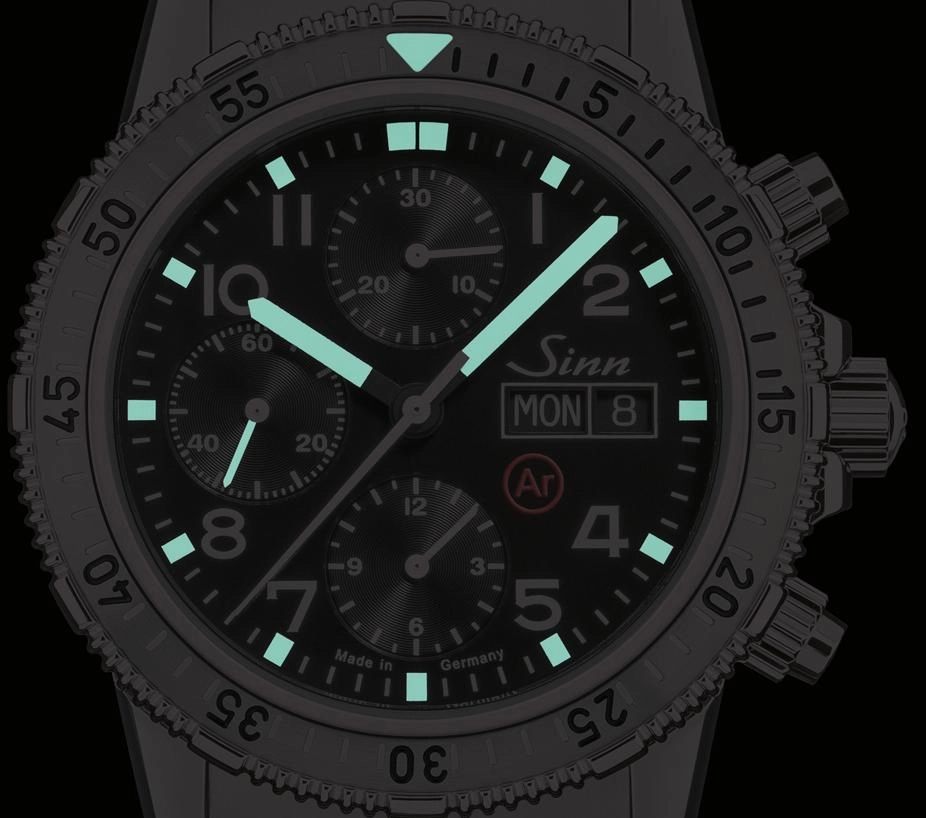 Sinn Watches Sinn 206 St Ar Fine Link Bracelet Watch