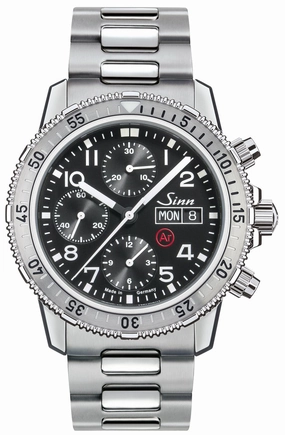 Sinn Watches Sinn 206 St Ar Solid Link Bracelet Watch