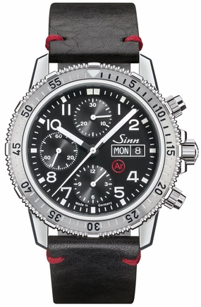 Sinn Watches Sinn 206 St Ar Vintage Black With Red Watch
