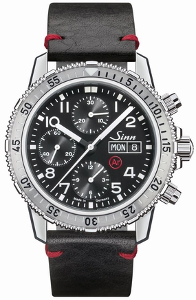 Sinn Watches Sinn 206 St Ar Vintage Black With Red Watch