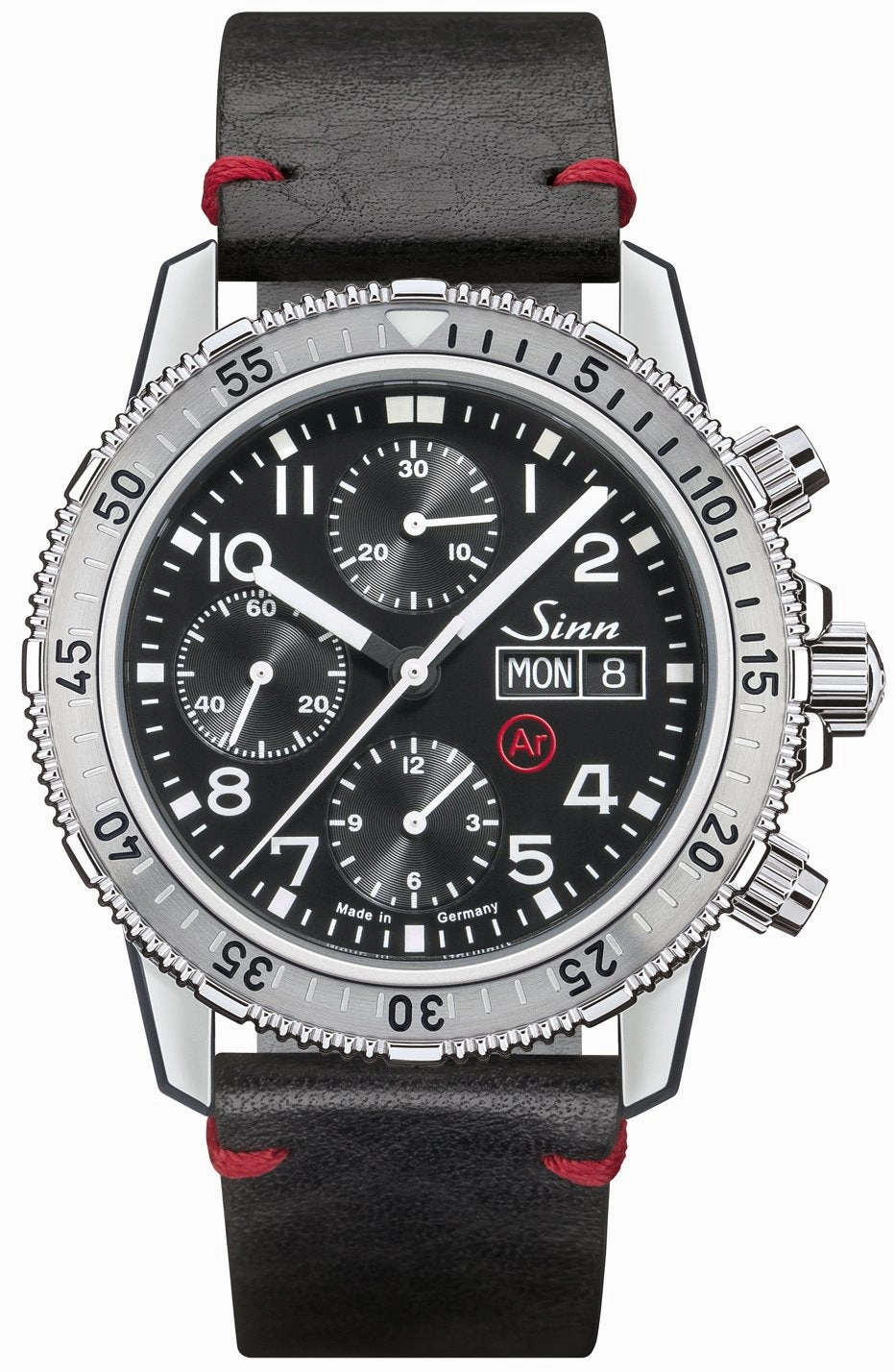 Sinn Watches Sinn 206 St Ar Vintage Black With Red Watch