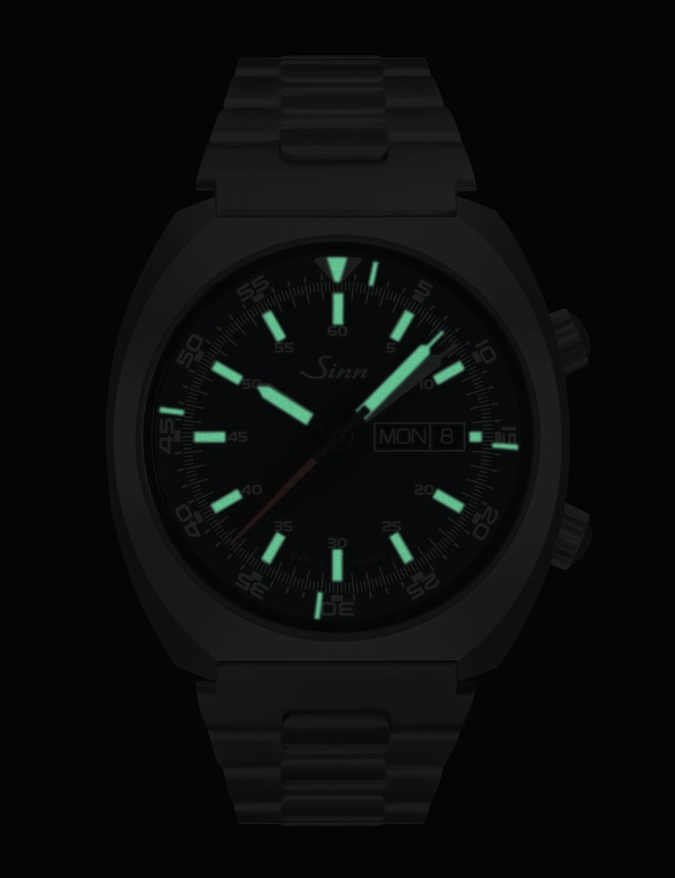 Sinn Watches Sinn 240 St GZ Cowhide Integrated Watch