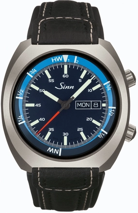 Sinn Watches Sinn 240 St GZ Cowhide Integrated Watch