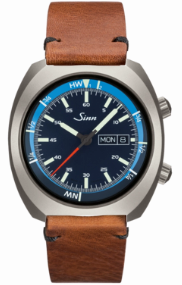 Sinn Watches Sinn 240 St GZ Vintage Cowhide Brown Watch