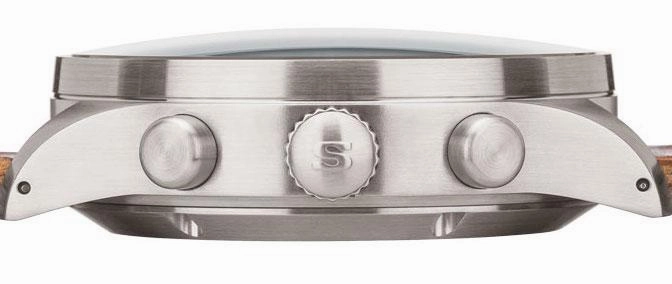 Sinn Watches Sinn 3006 Hunting Fine Link Bracelet Watch