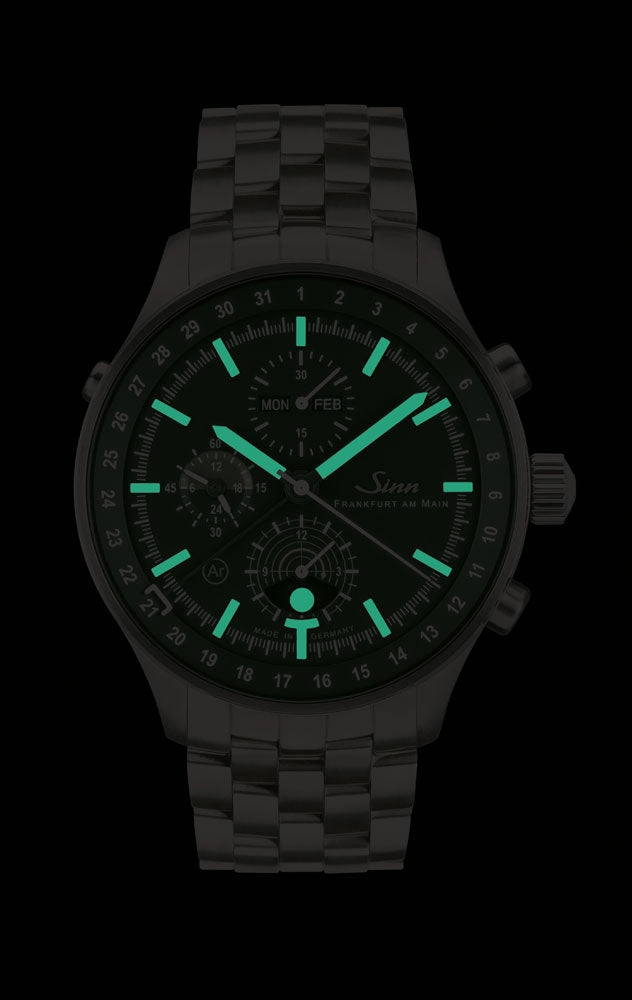 Sinn Watches Sinn 3006 Hunting Silicone Strap Watch