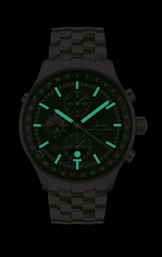 Sinn Watches Sinn 3006 Hunting Silicone Strap Watch