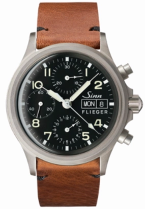 Sinn Watches Sinn 356 Pilot Vintage Cowhide Brown Watch