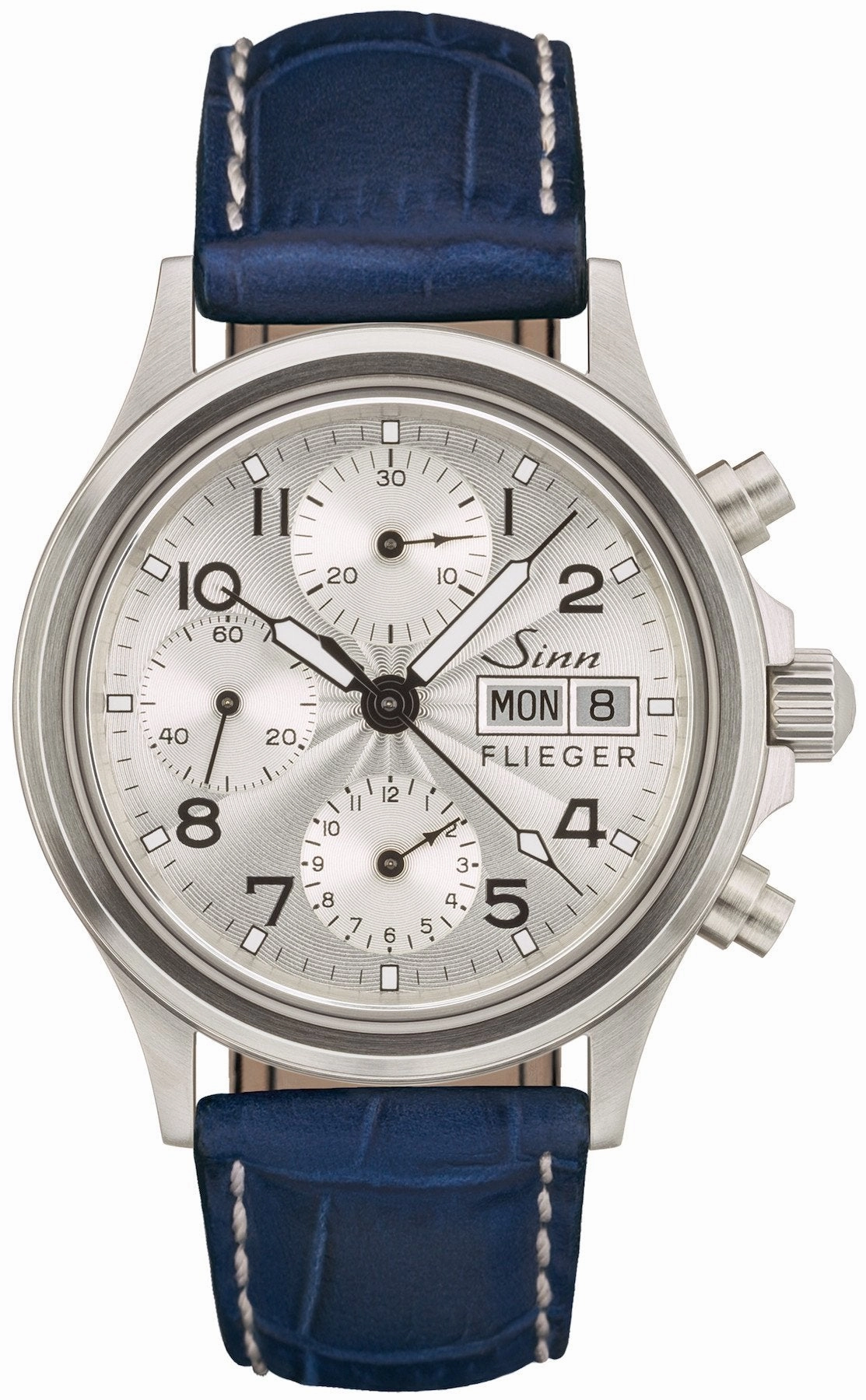 Sinn Watches Sinn 356 Sa Pilot III Alligator Leather Blue Watch